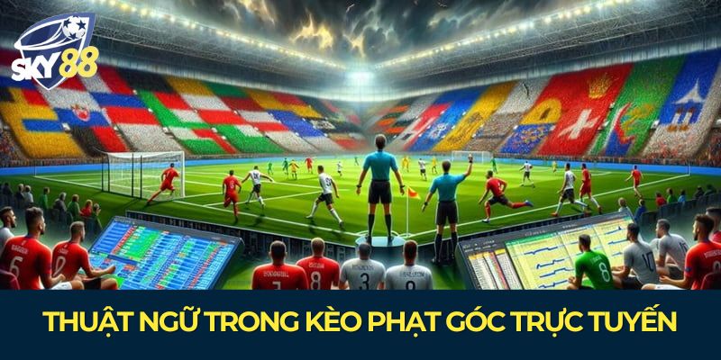 Để làm chủ kèo phạt góc trực tuyến anh em không thể bỏ qua thuật ngữ chuyên môn